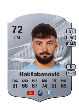 Hakšabanović - 72 - Rare