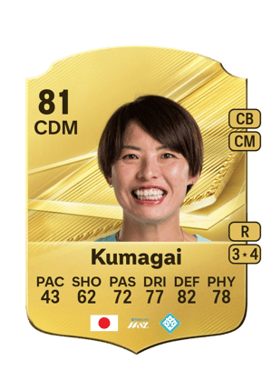 Saki Kumagai FC 27 Ultimate Team card