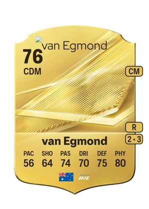 van Egmond - 76 - Rare