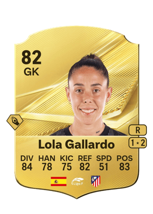 Lola Gallardo FC 27 Ultimate Team card