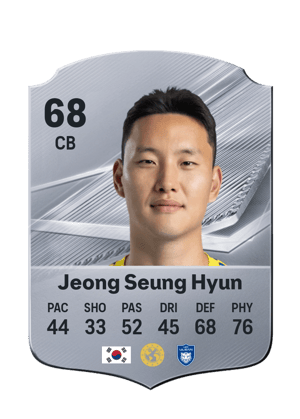 Jeong Seung Hyun - 68 - Rare