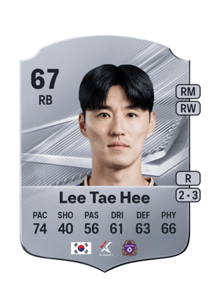 Lee Tae Hee - 67 - Rare