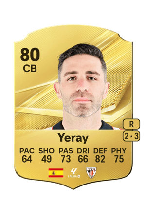 Yeray FC 27 Ultimate Team card