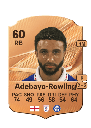 Adebayo-Rowling - 60 - Rare