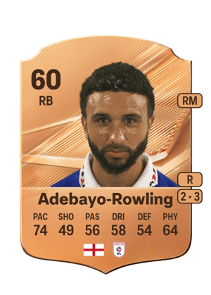 Adebayo-Rowling - 60 - Rare