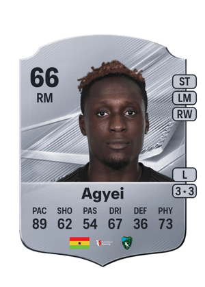 Agyei - 66 - Rare