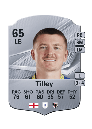 James Tilley FC 27 card
