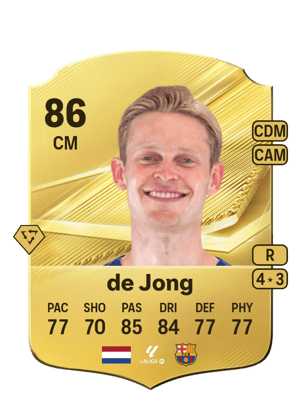 de Jong - 86 - Rare