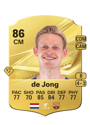 de Jong - 86 - Rare