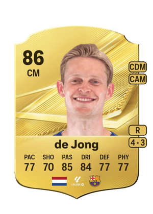 de Jong - 86 - Rare