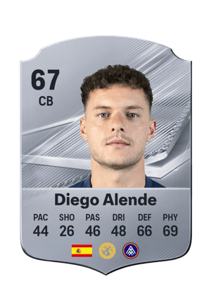 Diego Alende - 67 - Rare