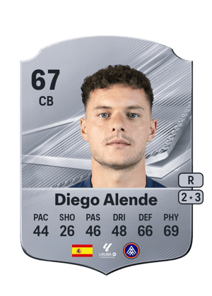 Diego Alende - 67 - Rare