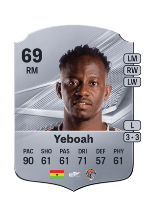 Yeboah - 69 - Rare