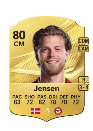Mathias Jensen FC 27 card