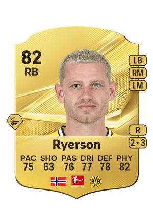 Julian Ryerson FC 27 Ultimate Team card