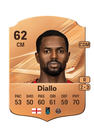 Diallo - 62 - Rare