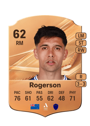 Rogerson - 62 - Rare