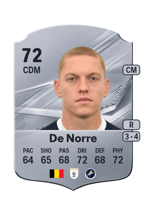 De Norre - 72 - Rare