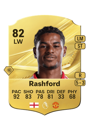 Rashford - 82 - Rare