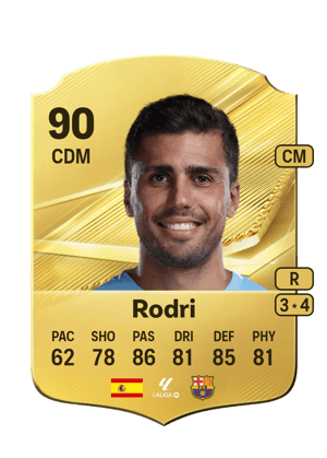 Rodri - 90 - Rare
