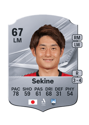 Takahiro Sekine FC 27 card