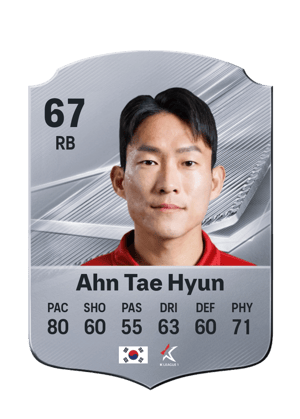 Ahn Tae Hyun - 67 - Rare