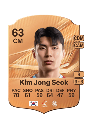 Kim Jong Seok - 63 - Rare