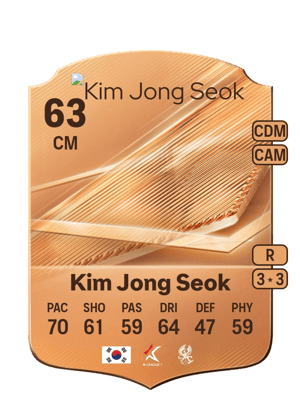 Kim Jong Seok - 63 - Rare