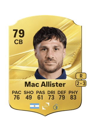 Mac Allister - 79 - Rare