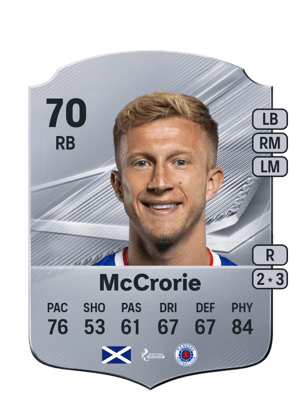 McCrorie - 70 - Rare