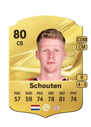 Schouten - 80 - Rare