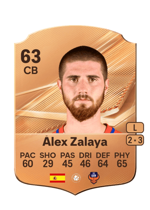 Álex Zalaya - 63 - Rare
