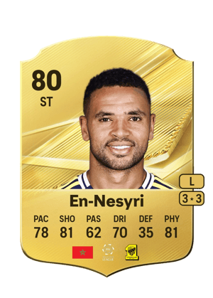 En-Nesyri - 80 - Rare
