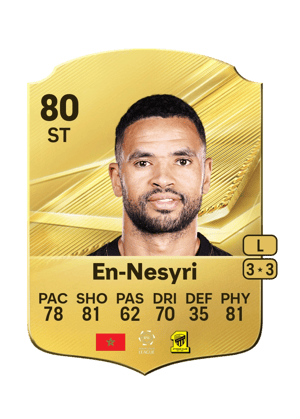 En-Nesyri - 80 - Rare