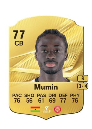 Carta de Abdul Mumin en FC 27