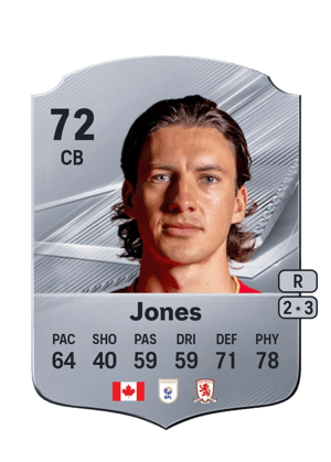 Jones - 72 - Rare