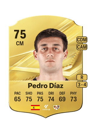 Pedro Díaz - 75 - Rare