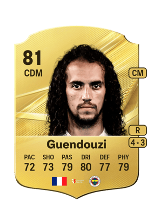 Guendouzi - 81 - Rare