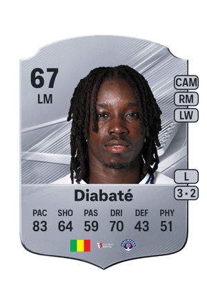 Diabaté - 67 - Rare