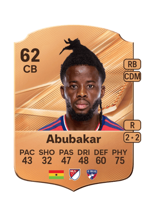 Abubakar - 62 - Rare