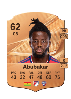 Abubakar - 62 - Rare