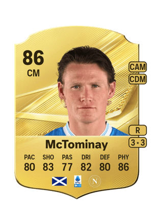 McTominay - 86 - Rare