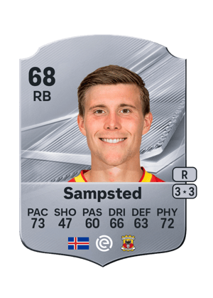Alfons Sampsted-Karte aus FC 27