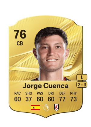 Jorge Cuenca FC 27 card