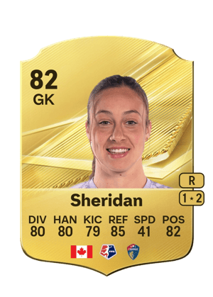 Kailen Sheridan FC 27 Ultimate Team card