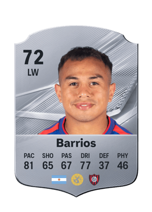 Barrios - 72 - Rare