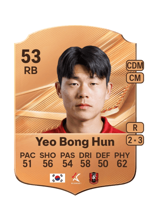 Yeo Bong Hun - 53 - Rare