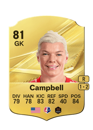 Jane Campbell FC 27 Ultimate Team card