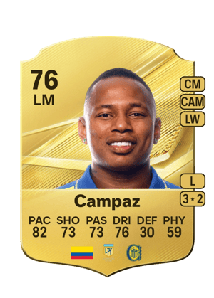 Jaminton Campaz FC 27 kartı