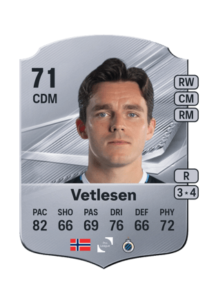 Vetlesen - 71 - Rare